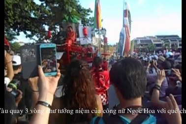 Tái hiện đám cưới Công nữ Ngọc Hoa