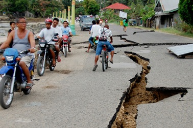 Philippines: Động đất 5,7 độ richter, 8 người bị thương