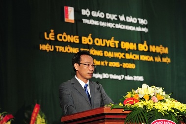 PGS.TS  Hoàng Minh Sơn được bổ nhiệm làm hiệu trưởng trường ĐH Bách khoa HN