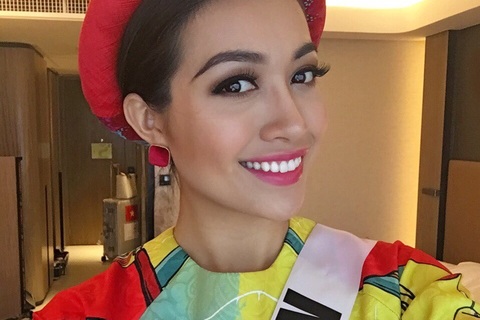 Á hậu Lệ Hằng rưng rưng nhớ Tết Việt trên đất Philippines