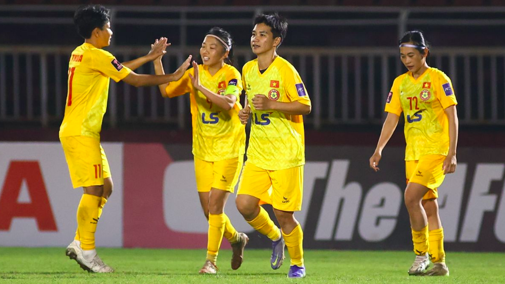 CLB bóng đá nữ TPHCM giành vé vào tứ kết Cúp C1 châu Á - 2