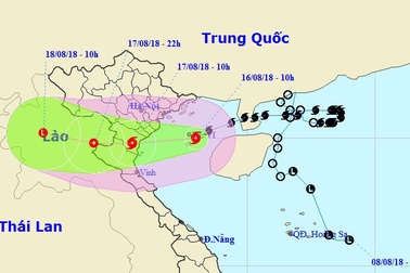 Bão vào đảo Bạch Long Vĩ, 10 tỉnh nguy cơ cao xảy ra lũ quét và sạt lở đất