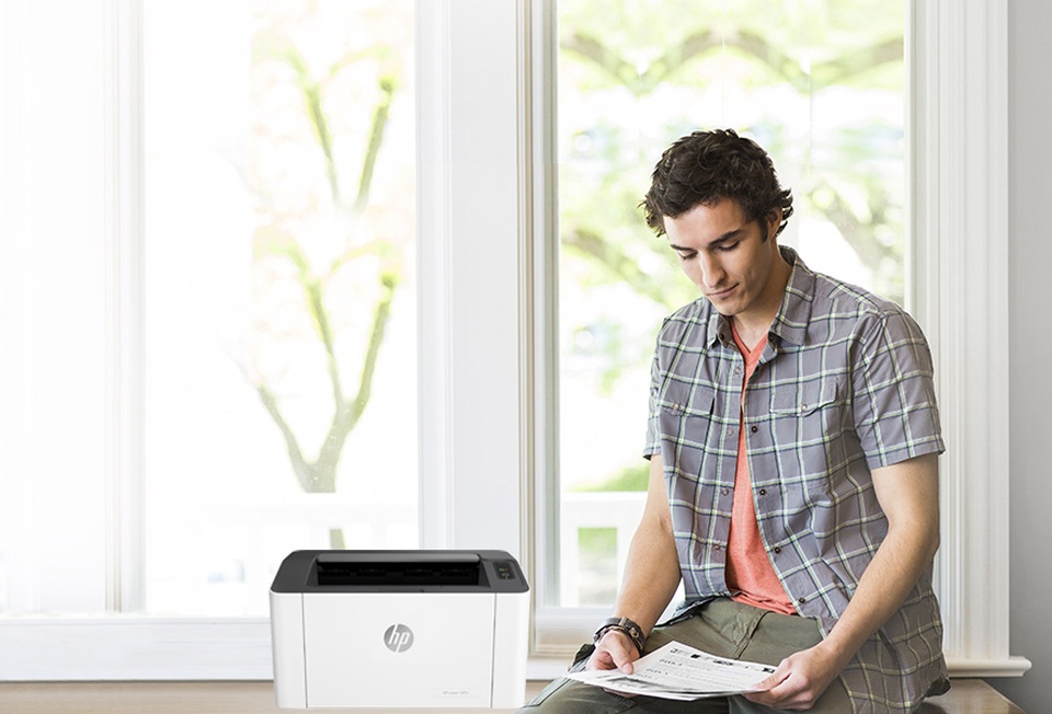 HP Laser 107a, in ấn tại nhà, chẳng cần đi xa - 1 HP Laser 107a, in ấn tại nhà, chẳng cần đi xa - 1