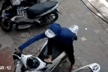 Có smartkey, Honda SH vẫn bị trộm bẻ gãy khóa cổ và lấy đi trong chớp mắt