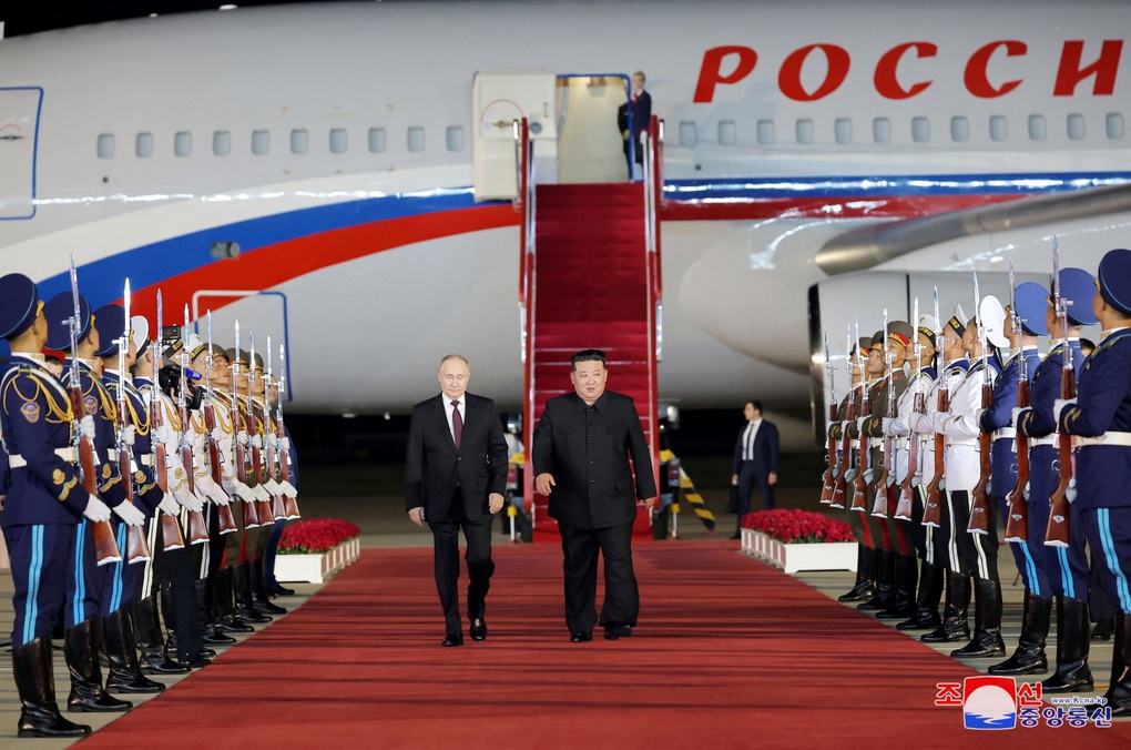 Toàn cảnh chuyến thăm Triều Tiên của Tổng thống Putin - 1 Toàn cảnh chuyến thăm Triều Tiên của Tổng thống Putin - 1