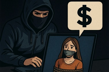 Cô gái bị kẻ lừa đảo đe dọa, "bắt cóc qua video" để tống tiền gia đình