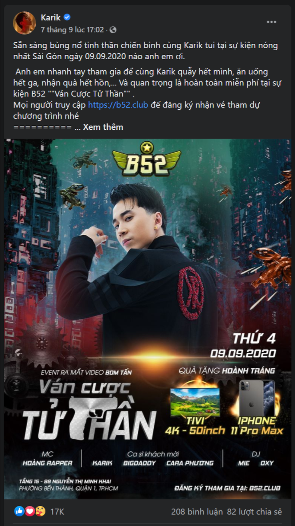 Noo Phước Thịnh ra mắt mv phần 2 của bom tấn “Đại chiến B52” - 1 Noo Phước Thịnh ra mắt mv phần 2 của bom tấn “Đại chiến B52” - 1