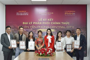 Lễ ký kết đại lý phân phối bán hàng dự án Yên Phong Central City