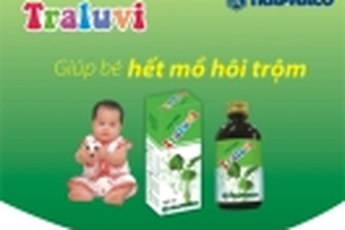 Traluvi có giúp bé hết mồ hôi trộm, hay ăn chóng lớn?