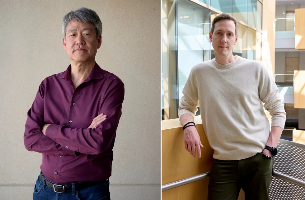Peter Lee (trái) và Sébastien Bubeck (phải), những chuyên gia hàng đầu về trí tuệ nhân tạo đã kinh ngạc với những khả năng mà A.I đã và đang làm được (Ảnh: New York Times). Peter Lee (trái) và Sébastien Bubeck (phải), những chuyên gia hàng đầu về trí tuệ nhân tạo đã kinh ngạc với những khả năng mà A.I đã và đang làm được (Ảnh: New York Times).