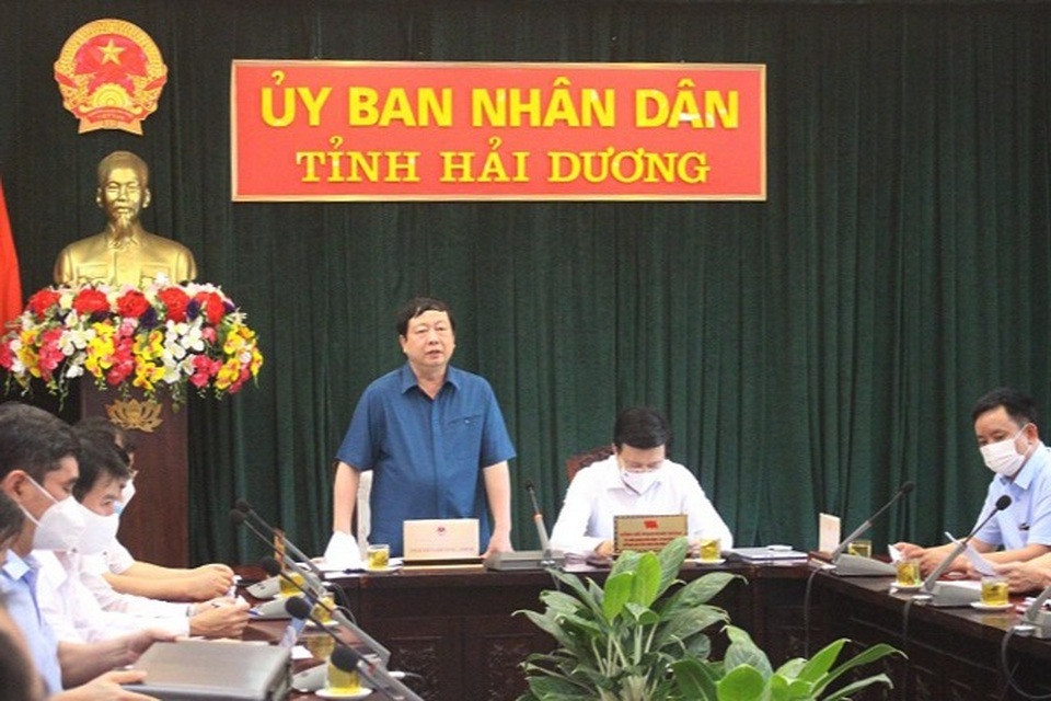 Hải Dương: Xem xét áp dụng giãn cách xã hội ở mức phù hợp - 2 Hải Dương: Xem xét áp dụng giãn cách xã hội ở mức phù hợp - 2