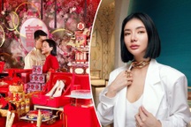 Lễ ăn hỏi 15 thỏi vàng, "ngập" túi hàng hiệu triệu đô của con gái tỷ phú