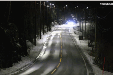 Đèn đường thông minh tự điều chỉnh ánh sáng tại Na Uy