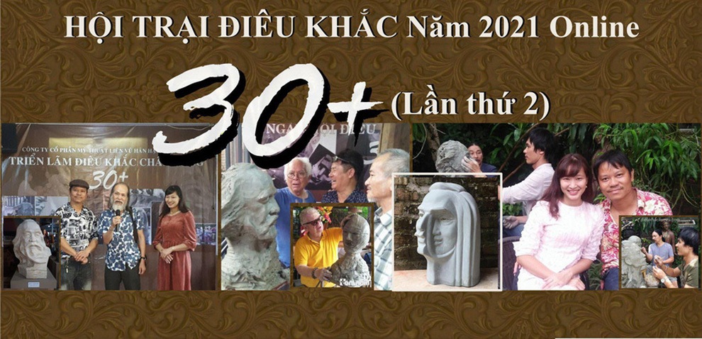 Hội trại điêu khắc 30 + lần 2 được tổ chức online - 1 Hội trại điêu khắc 30 + lần 2 được tổ chức online - 1