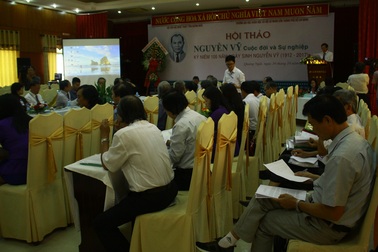 Quảng Ngãi: Hội thảo "Nguyễn Vỹ - Cuộc đời và sự nghiệp"