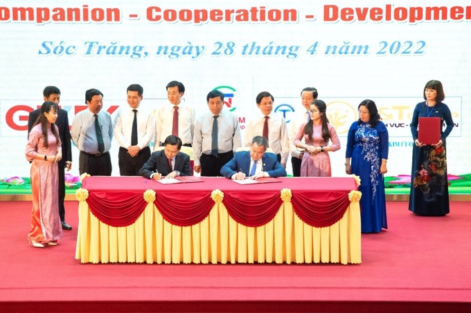 Lễ ký kết giữa Trung Nam group và tỉnh Sóc Trăng