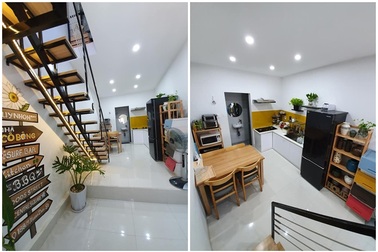Bỏ Sài Gòn về quê, vợ chồng trẻ chi 200 triệu đồng cải tạo nhà cũ 23m2