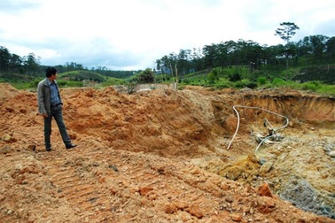 Sập hầm khai thác thiếc, 2 người tử nạn