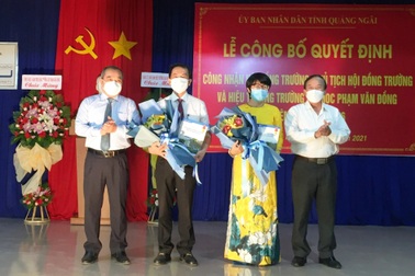 Trường đại học Phạm Văn Đồng có hiệu trưởng mới