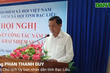 Lãnh đạo UBND tỉnh Bạc Liêu chỉ đạo công tác BHXH
