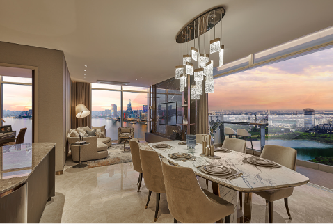 ការផ្គត់ផ្គង់ទាបធ្វើឱ្យអចលនទ្រព្យប្រណិតនៅកណ្តាលក្រុង Thu Thiem មានតម្លៃកើនឡើង - ៣ Nguồn cung ít khiến bất động sản hạng sang tại trung tâm Thủ Thiêm tăng giá trị - 3