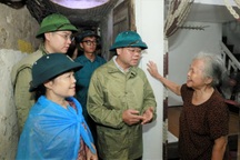 Ninh Bình di dời khẩn cấp 39 hộ dân trước giờ bão đổ bộ