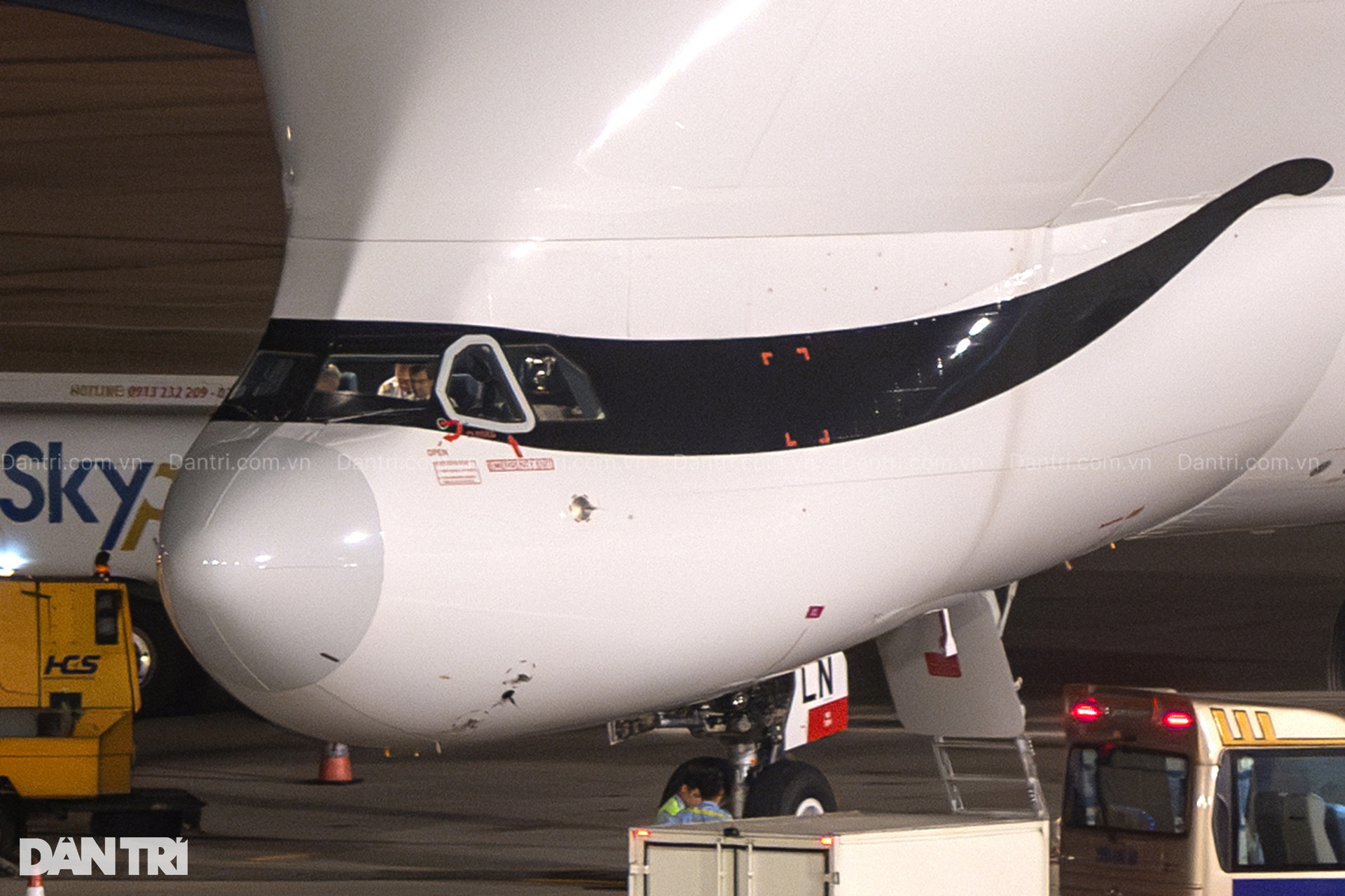Siêu máy bay vận tải Airbus Beluga XL cá voi trắng lần đầu đến Việt Nam - 4 Siêu máy bay vận tải Airbus Beluga XL cá voi trắng lần đầu đến Việt Nam - 4