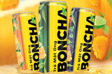 Trà mật ong BONCHA ra mắt phiên bản lon sleek-can cao cấp