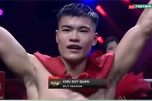 Võ sĩ bất bại Việt Nam xuất sắc hạ gục đối thủ mạnh từ Trung Quốc