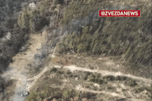 Xe phá mìn "Rồng phun lửa" Nga tập kích, phá hủy mục tiêu quân sự Ukraine