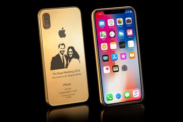Chiêm ngưỡng siêu phẩm iPhone X “đám cưới hoàng gia” giá hơn trăm triệu