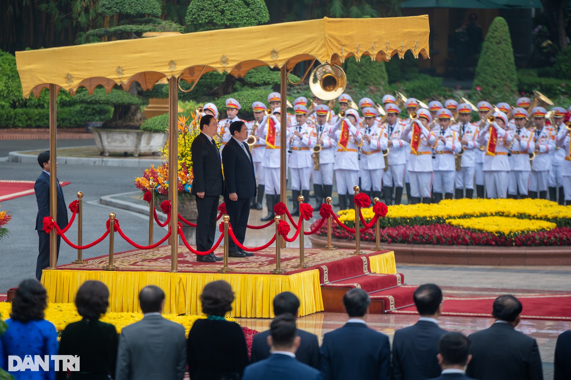 Thủ tướng Phạm Minh Chính chủ trì lễ đón Thủ tướng Lào thăm Việt Nam - 2 Thủ tướng Phạm Minh Chính chủ trì lễ đón Thủ tướng Lào thăm Việt Nam - 2