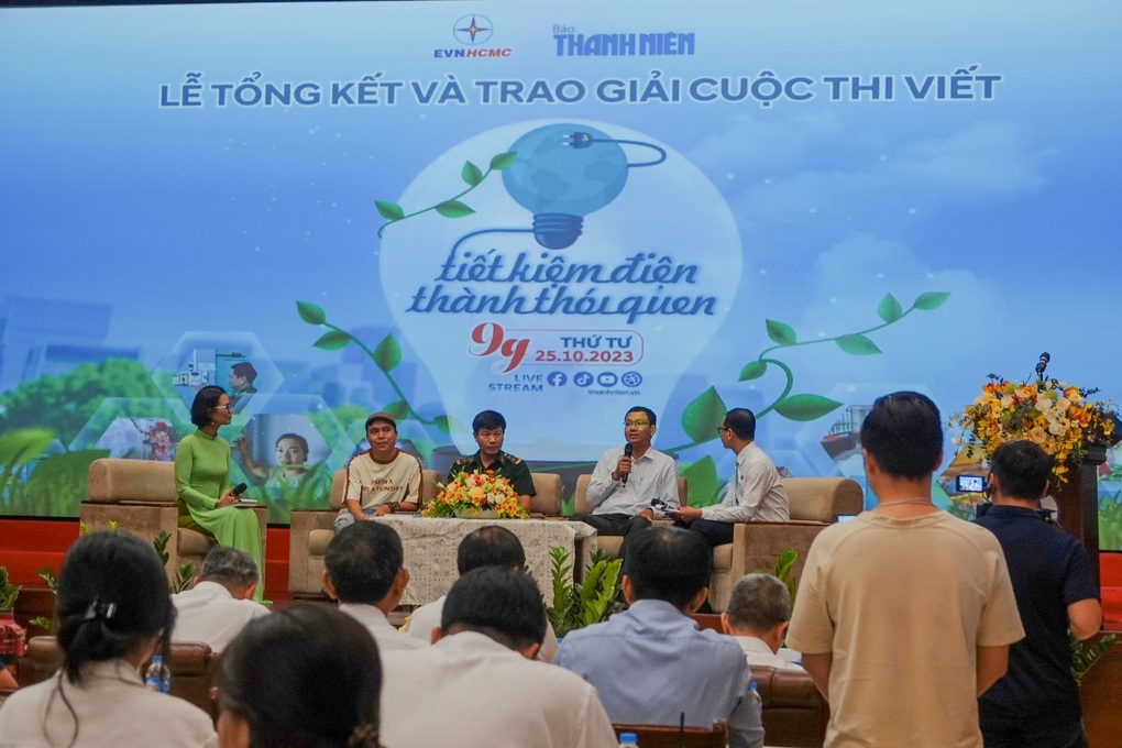 Lễ trao giải cuộc thi Tiết kiệm điện thành thói quen - 1