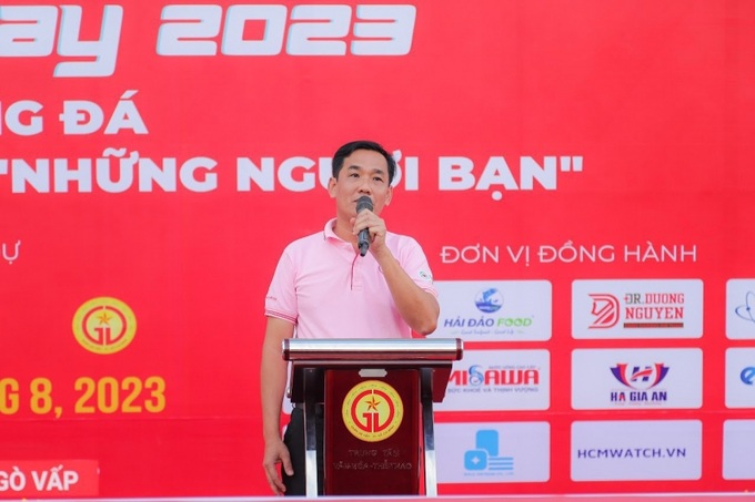 Ông Nguyễn Quốc Khang - Chủ tịch Hội liên hiệp thanh niên CP Việt Nam, Phó Tổng giám đốc Tập đoàn C.P Việt Nam.