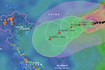 Bão Koinu bất ngờ mạnh lên trên Biển Đông