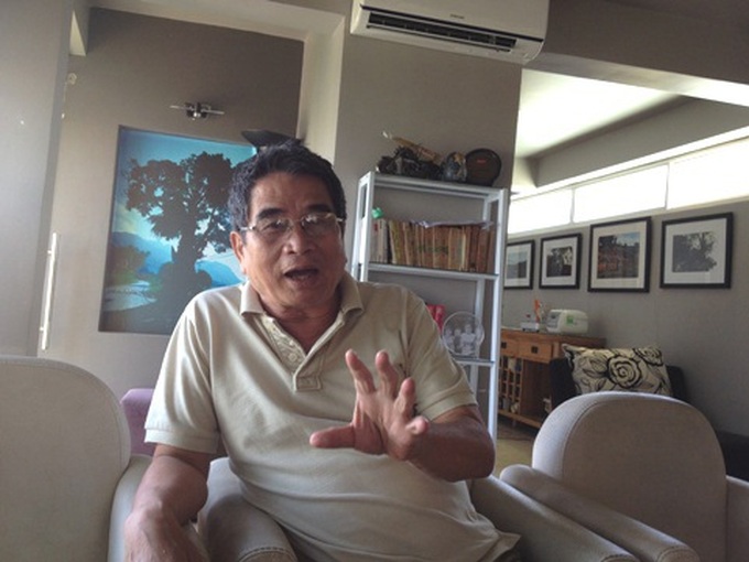 Nhà văn Nguyễn Mạnh Tuấn.