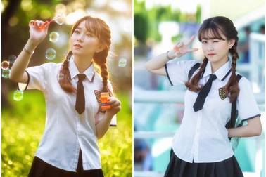 Nữ sinh Sài Gòn tên Mỹ Nhân, sở hữu nét đẹp trong sáng