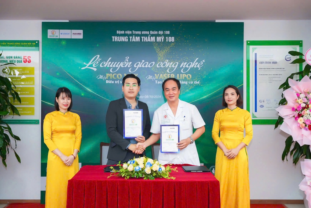Trung tâm thẩm mỹ 108 nhận chuyển giao máy hút mỡ tạo hình Vaserlipo - PowerX hiện đại - 2 Trung tâm thẩm mỹ 108 nhận chuyển giao máy hút mỡ tạo hình Vaserlipo - PowerX hiện đại - 2
