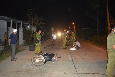 Ba xe máy tông nhau, 1 người tử vong, 3 người bị thương