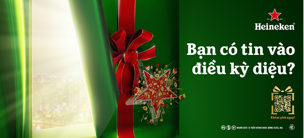 Săn quà kỳ diệu mùa lễ hội cùng Heineken - 1 Săn quà kỳ diệu mùa lễ hội cùng Heineken - 1