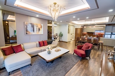 Tòa Diamond - Goldmark City khai trương căn hộ mẫu ấn tượng