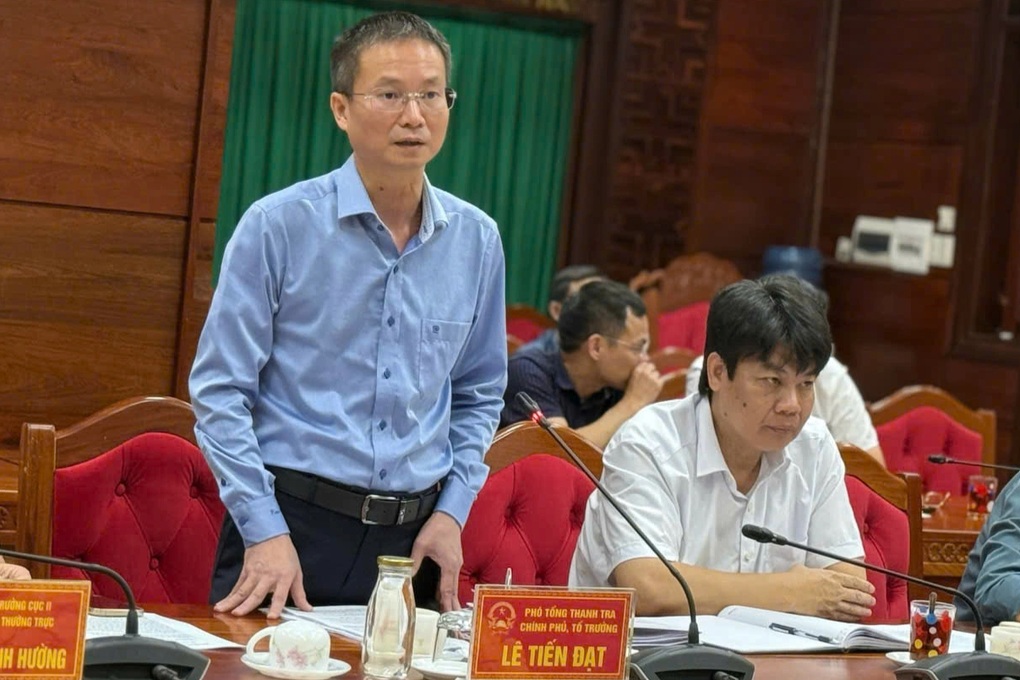 Phó Tổng Thanh tra Chính Phủ làm việc với Đắk Lắk về khiếu nại kéo dài - 1 Phó Tổng Thanh tra Chính Phủ làm việc với Đắk Lắk về khiếu nại kéo dài