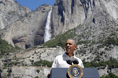 Tổng thống Obama thăm công viên quốc gia Yosemite, kêu gọi chống biến đổi khí hậu