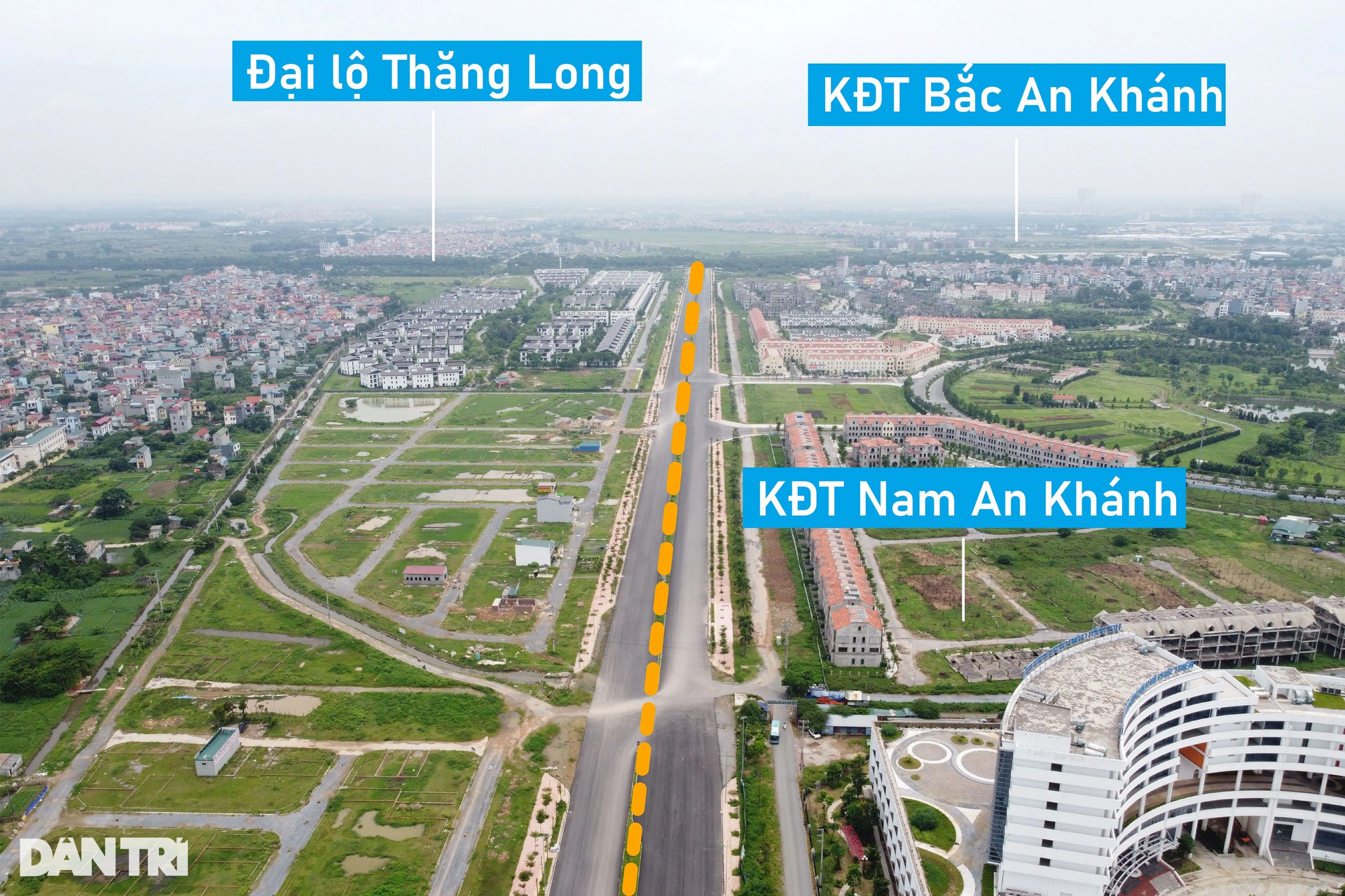 Những tuyến đường quy hoạch qua khu đô thị Nam An Khánh - 6 Những tuyến đường quy hoạch qua khu đô thị Nam An Khánh - 6