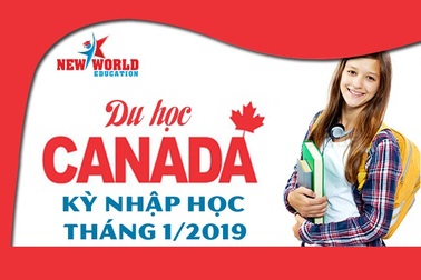 Ghi danh ngay kỳ nhập học Tháng 01/2019 bậc học THCS & THPT tại Canada