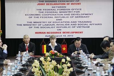  Việt Nam hợp tác với Đức về đào tạo nghề