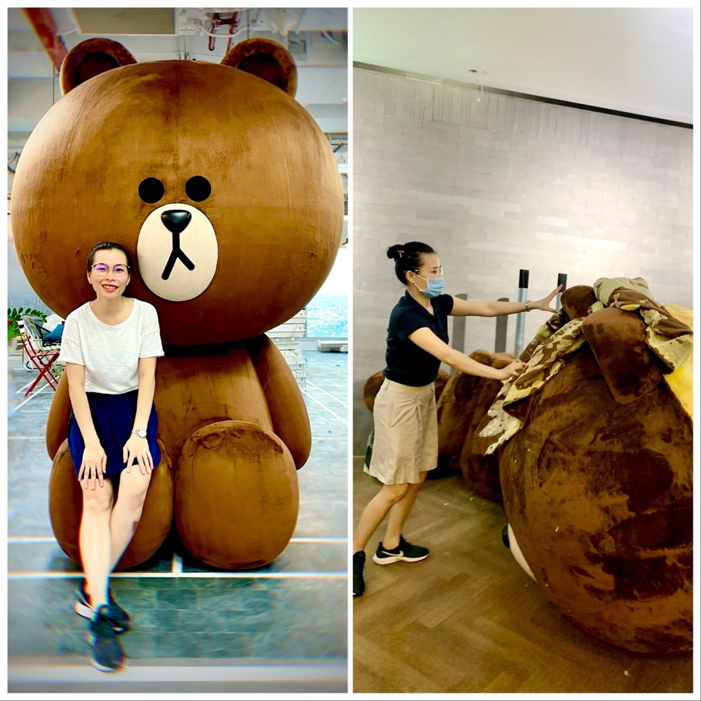 Bác sĩ chữa bệnh cho thú nhồi bông hàng chục năm tuổi - 7