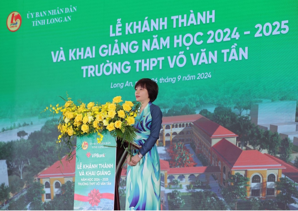 Khánh thành trường công lập 100 tỷ đồng đạt chuẩn xanh quốc tế do VPBank tài trợ - 5 Khánh thành trường công lập 100 tỷ đồng đạt chuẩn xanh quốc tế do VPBank tài trợ - 5