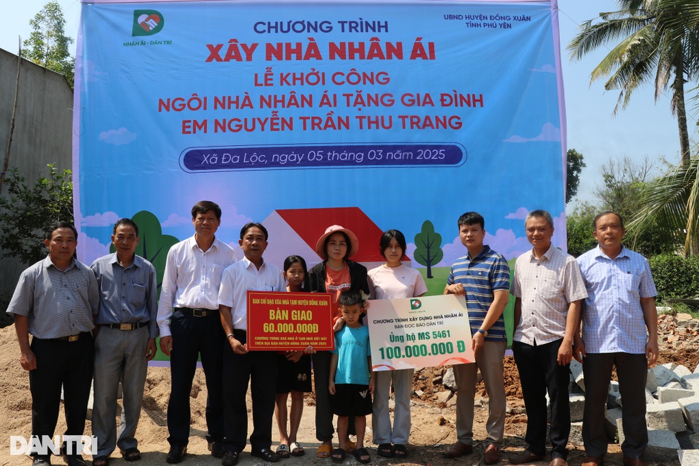 Báo Dân trí cùng xây nhà tặng nữ sinh gác ước mơ đèn sách chăm mẹ ung thư - 1 Báo Dân trí cùng xây nhà tặng nữ sinh gác ước mơ đèn sách chăm mẹ ung thư - 1