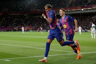 Lamine Yamal ghi bàn, Barcelona nỗ lực bám đuổi Real Madrid
